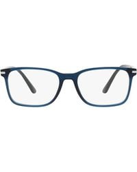 Prada - Rectangular Frame Glasses - Lyst