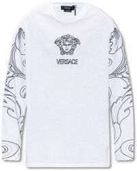 Versace Long-sleeve t-shirts for Men | Christmas Sale up to 70% off | Lyst