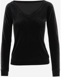 Stephan Janson - V-Neck Long Sleeve Top - Lyst