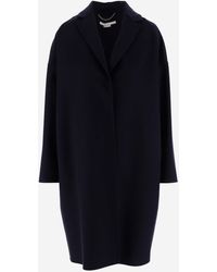 Stella McCartney Single-breasted Coat - Blue