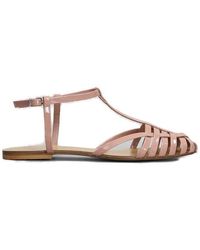 Anna F. - Caged Ankle Strap Sandals - Lyst