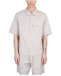 Maison Kitsuné - Short Sleeved Overshirt - Lyst