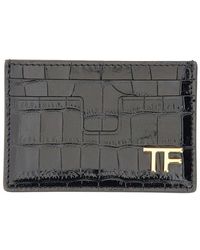 Tom Ford - Card Holder With Logo - Lyst