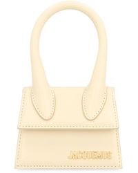 Jacquemus - Le Chiquito Bag Beige In Leather - Lyst