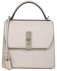 Ferragamo Boxyz Medium Handbag - White