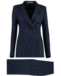 Tagliatore - Pinstriped Two-piece Tailored Suit - Lyst