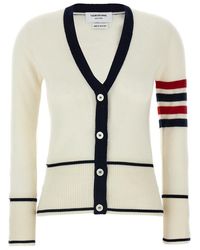 Thom Browne - '4 Bar' Cardigan - Lyst