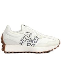 New Balance - 327 Leopard Printed Sneakers - Lyst