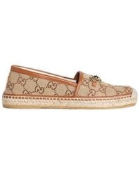 Gucci - Pilar Gg Canvas Espadrilles - Lyst
