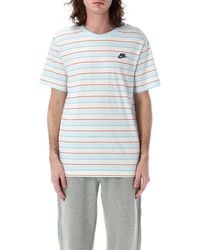 Nike - Striped T-Shirt - Lyst