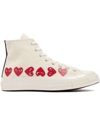 comme des garcons converse blanche COMME DES GARÇONS PLAY Sneakers for Women - Up to 20% off at Lyst.com