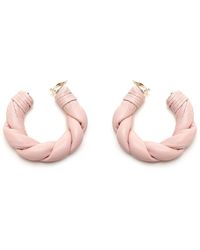 RED Valentino Redvalentino Bijoux Woven Earrings - Pink