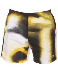 Alexander McQueen - All-over Graphic Printed Swim Shorts - Lyst