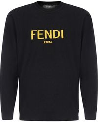 fendi logo sweater