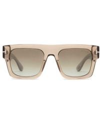 Tom Ford - Fausto Square-frame Sunglasses - Lyst