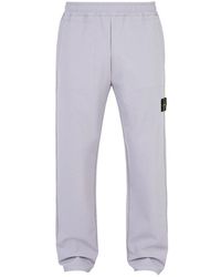 Stone Island - Compass Patch Track Trousers - Lyst