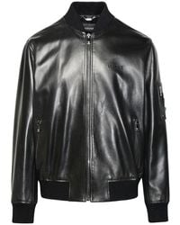 Versace - Lear Bomber Jacket - Lyst