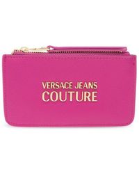Versace - Card Case With Logo - Lyst