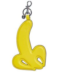 JW Anderson - Logo Embossed Banana Keyring - Lyst