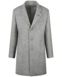 Dior - Single-breasted Tweed Coat - Lyst