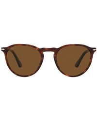 Persol - Round Frame Sunglasses - Lyst