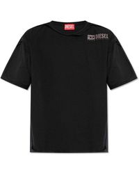 DIESEL - 't-boxt' T-shirt With Logo, - Lyst
