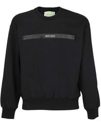 Aries - Logo Printed Crewneck Sweatshirt - Lyst