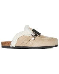 JW Anderson - Shearling Mules - Lyst