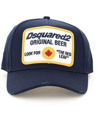 DSquared² - Baseball Hat With Logo Patch - Lyst