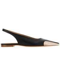 Off-White c/o Virgil Abloh - Allenframe Pointed Toe Slingback Ballerina Shoes - Lyst