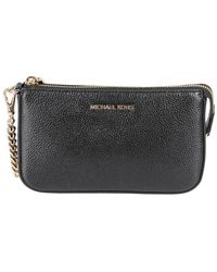 michael kors black clutch bags