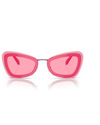 Swarovski - Cat-eye Frame Sunglasses - Lyst