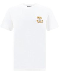 Moschino - Teddy T-shirt White - Lyst