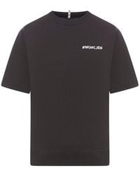 Moncler - T-Shirt Logo - Lyst