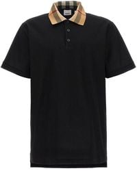 Burberry - Cotton Piqué Polo Shirt - Lyst