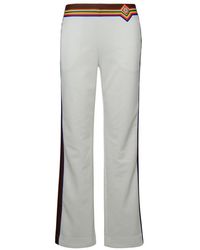 Casablanca - Logo Embroidered Mid-rise Track Pants - Lyst