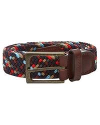 Barbour - Ford Woven Buckled Belt - Lyst