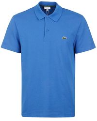 Lacoste - Logo-embroidered Short-sleeved Polo Shirt - Lyst