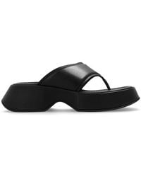 Vic Matié - Open Toe Slip-On Sandals - Lyst