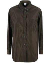 Aspesi - Button-Down Collar Shirt - Lyst