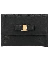 Ferragamo - Leather Wallet - Lyst