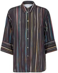 Paul Smith - Signature Stripe Pinstripe Shirt - Lyst