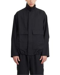 Y-3 - Sport Uniform Patch Drawstring Hem Coach Jacket - Lyst