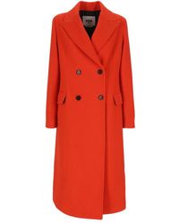 MSGM Long coats and winter coats for Women | Online Sale up to 71 ...