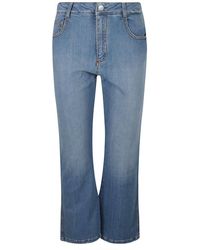 Ermanno Scervino - Flare Cropped Jeans - Lyst