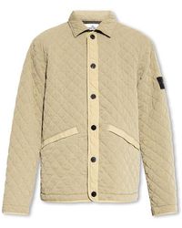 Stone Island - Quilted Jacket - Lyst