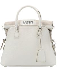 Maison Margiela - 5ac Mini Handbag In Leather And Fabric - Lyst