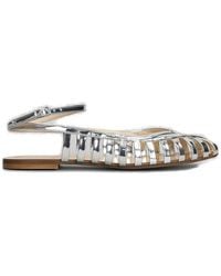 Anna F. - Caged Ankle Strap Sandals - Lyst