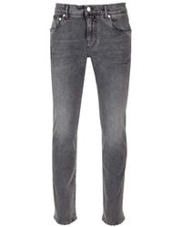 Dolce & Gabbana - Gray Stretch Jeans - Lyst