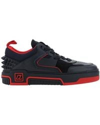 Christian Louboutin - Astroloubi Leather Low-Top Trainers - Lyst